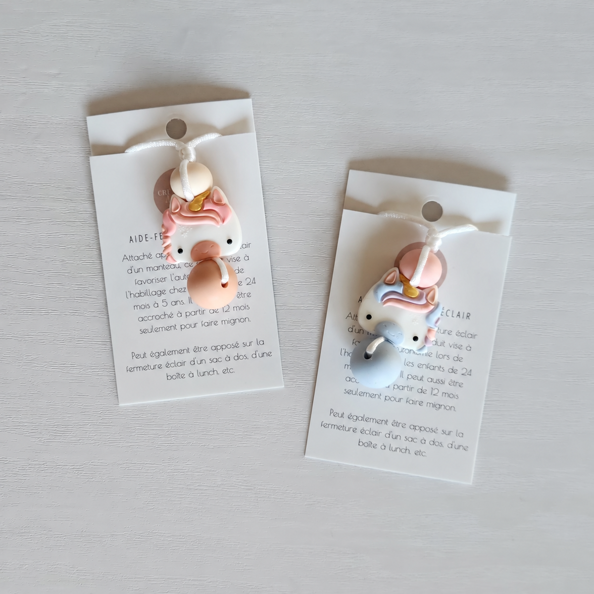 Aide-zipette - Licorne