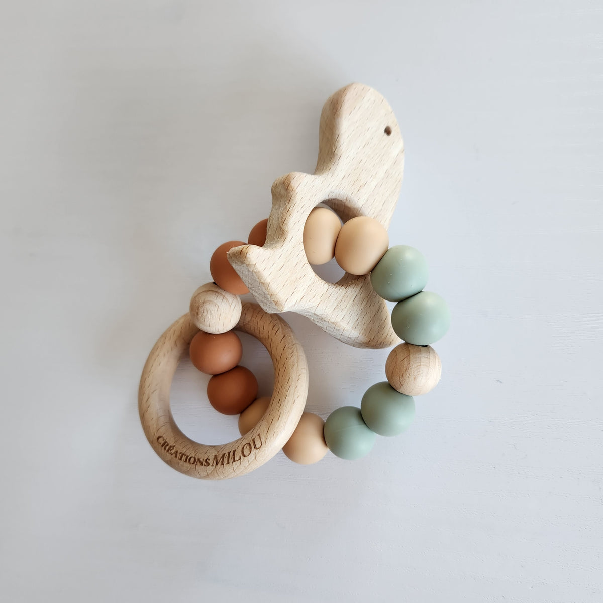Hochet de dentition - Petit Dino