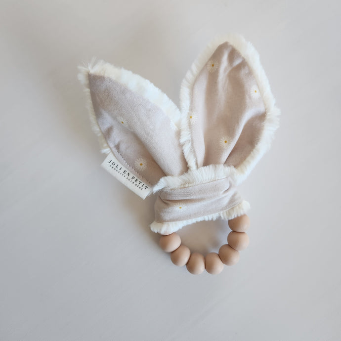 Anneau-oreille de lapin - Petite marguerite Blush