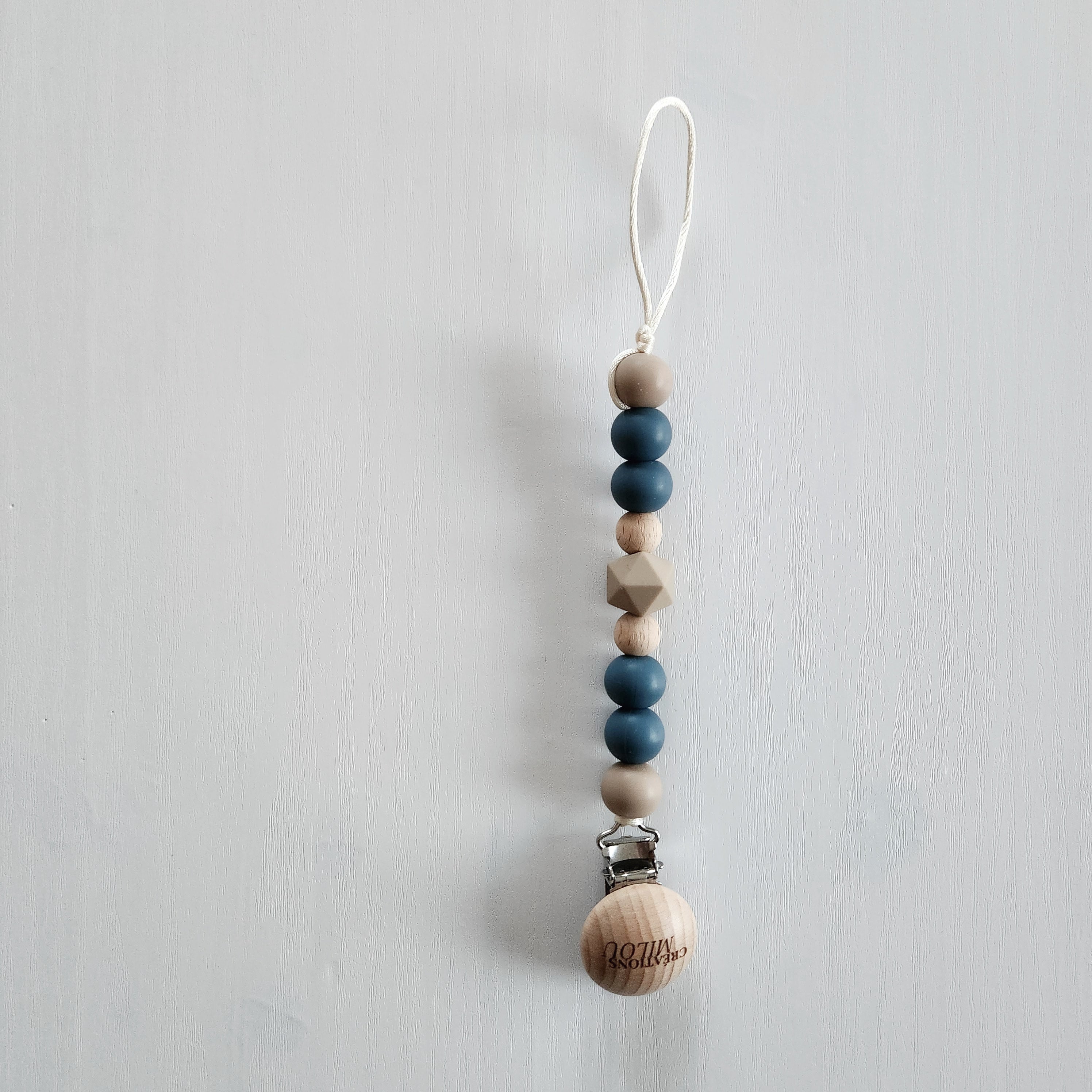 Attache-suce - Icos - Cappucino & Flannel Blue