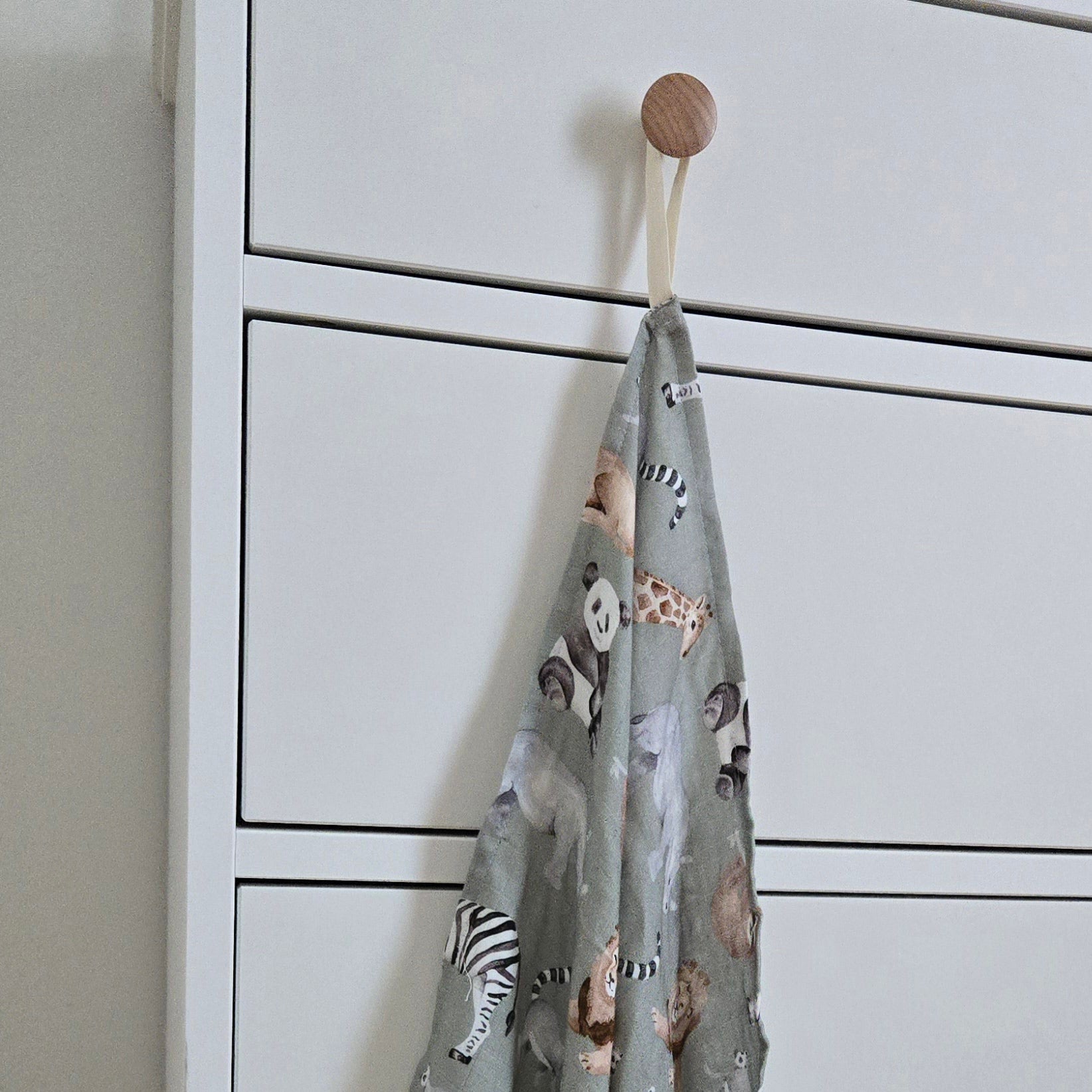 Mini doudou mousseline - Pour la suce - 70% bamboo 30% coton - Modèle Animaux