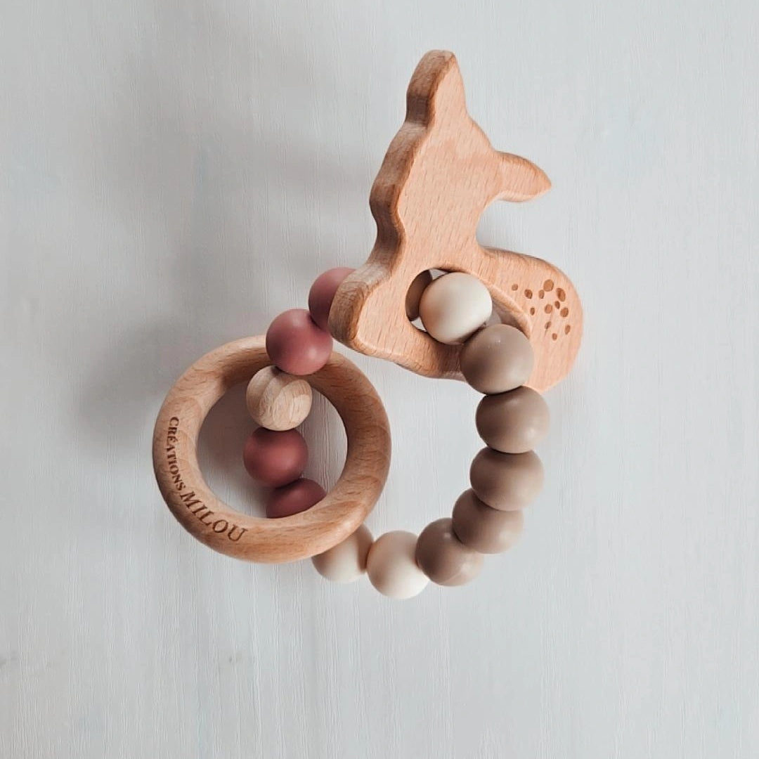 Hochet de dentition  - Petit Bambi
