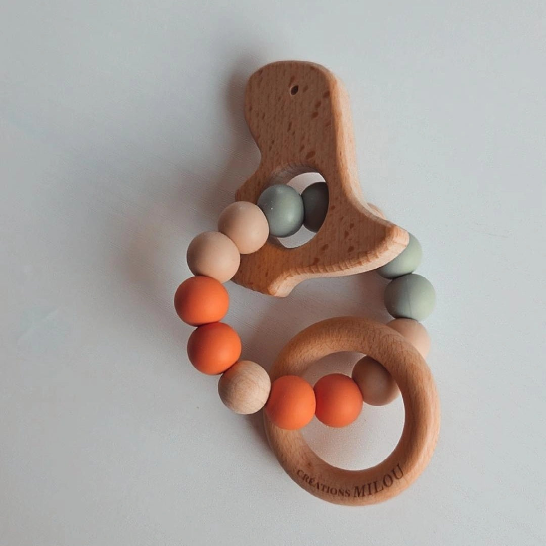Hochet de dentition - Petit Dino