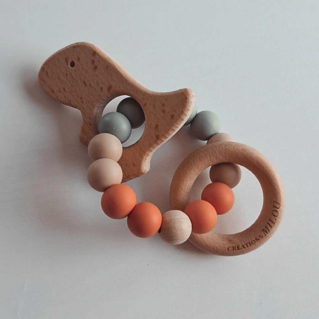Hochet de dentition - Petit Dino