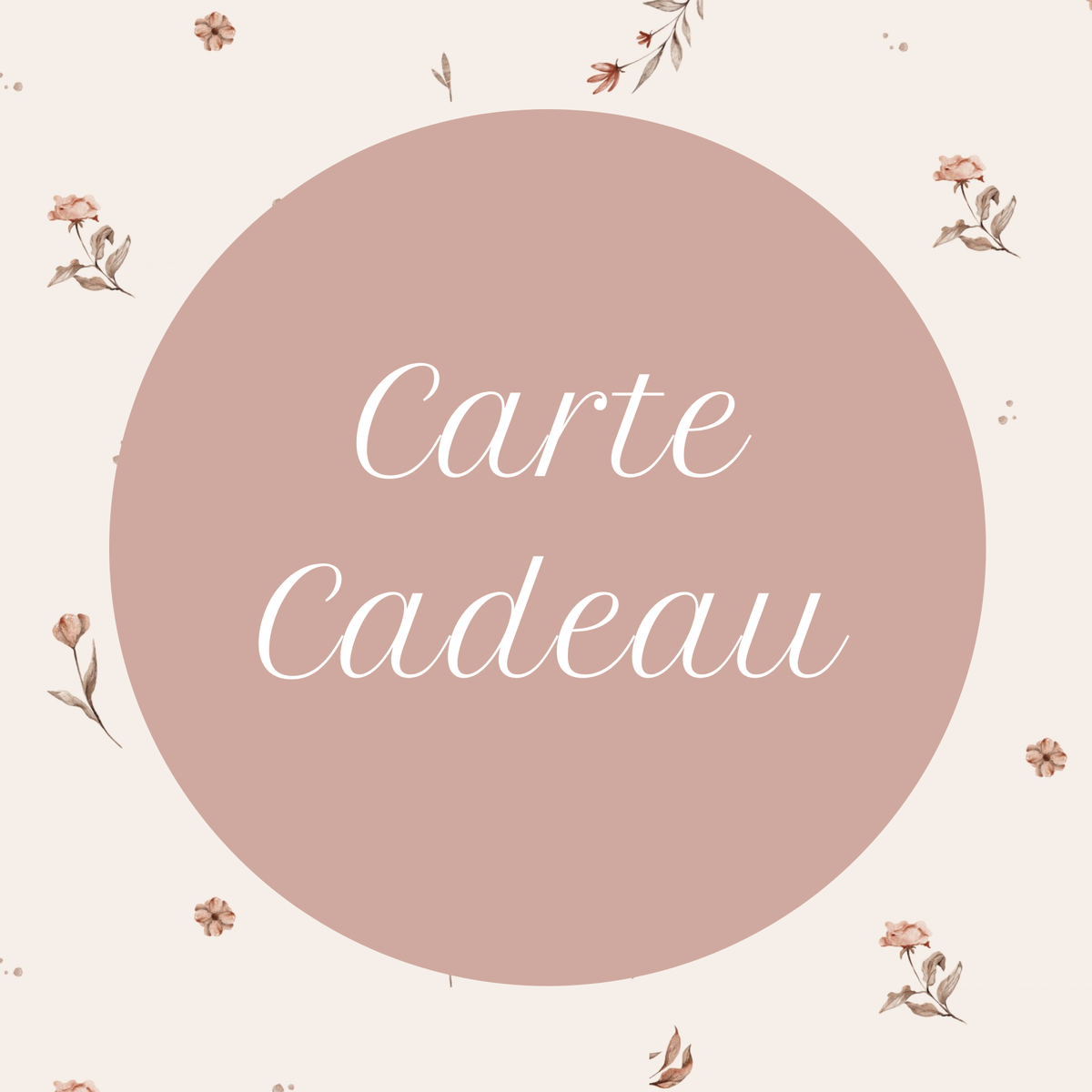 Carte cadeau