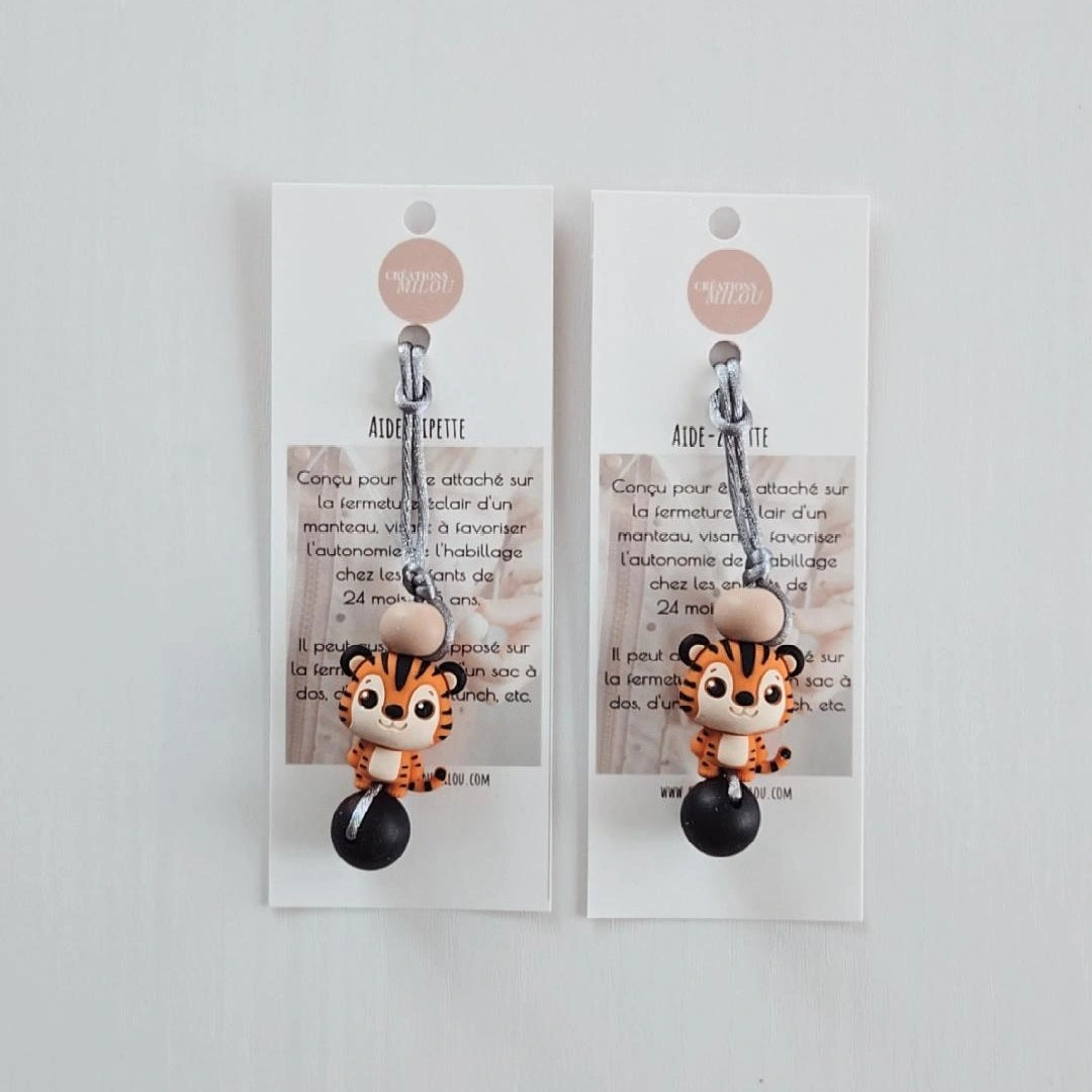 SOLDE - Aide-zipette Tigre